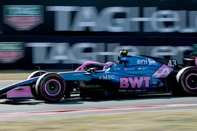 Video: mirá la impresionante largada de Colapinto en el GP de China