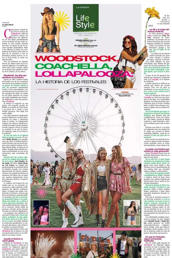 Woodstock, Coachella, Lollapalooza: la historia de los festivales