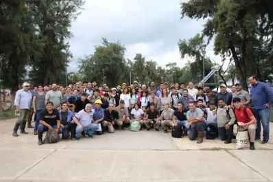 Alumnos de escuelas técnicas evaluaron el estado de las instalaciones eléctricas en La Madrid