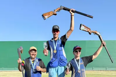 Tiro: Joaquín Cisneros comenzó el año con un título y sueña con los Juegos Olímpicos