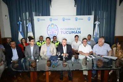 El gobernador respaldó el operativo en La Madrid y destacó que la inundación se resolvió en 48 horas