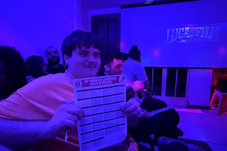 CINE Y COMUNIDAD. Mateo Evaristo Forchetti, organizador de Susini, destacó la importancia de abrir el espacio al público y fomentar la cinefilia local. / LA GACETA, VICTORIA REINOSO