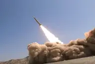 Los iraníes estrenaron su nuevo misil en una ofensiva