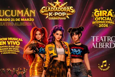 La gira internacional oficial de Gladiadoras K-Pop llega a Tucumán