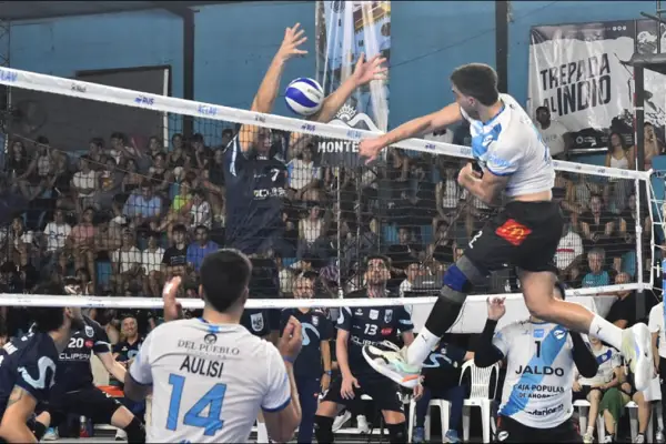 Tucumán de Gimnasia cayó ante Ciudad Voley por el primer partido de semifinales