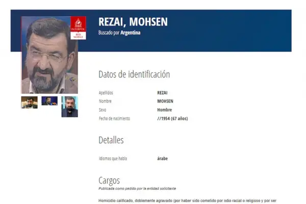 Irán designó como asesor militar a un acusado por el atentado a la AMIA