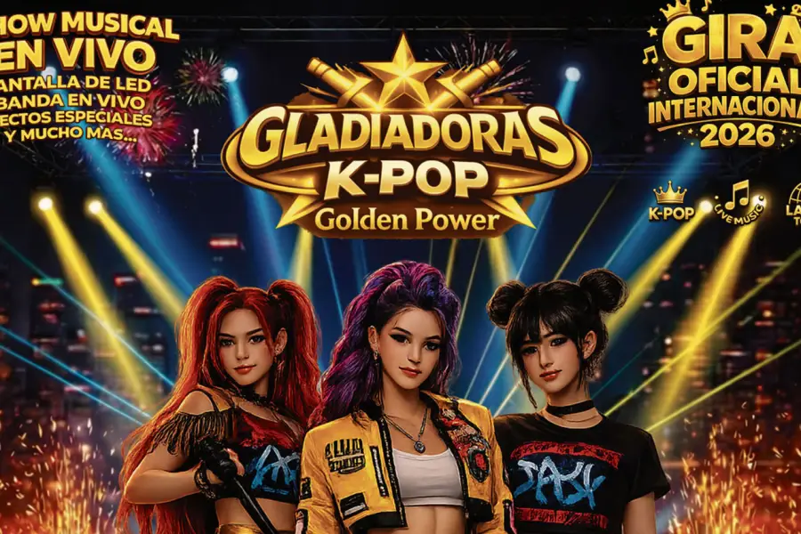 La gira internacional oficial de Gladiadoras K-Pop llega a Tucumán