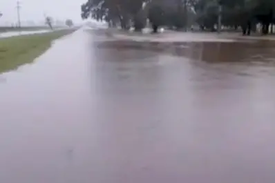 Vialidad intensifica las tareas en las rutas con presencia de agua: dónde se recomienda circular con precaución