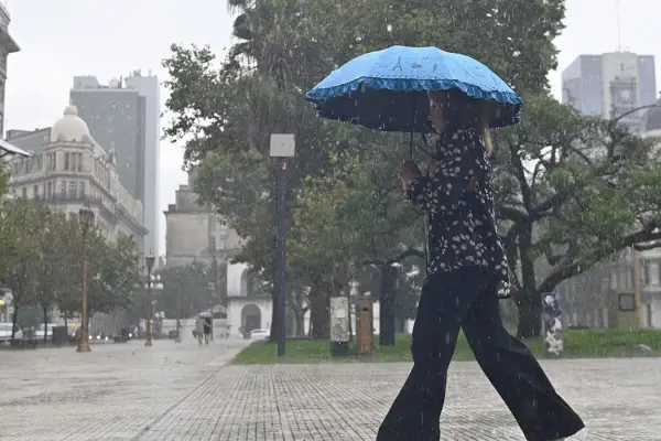 Hay alerta amarilla por fuertes tormentas y descenso de la tempertura en varias provincias