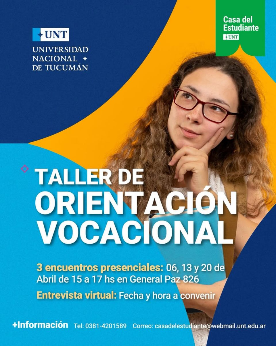 TALLER. La propuesta incluye tres encuentros presenciales en abril y una entrevista individual, con inscripción abierta y cupos limitados.