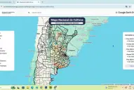 La Nación presentó el mapa de cultivos del país digitalizado