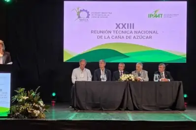 Sector sucroalcoholero: Reunión Anual de la Sociedad Argentina de Técnicos de la Caña de Azúcar