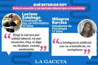 ¿Qué estudiar hoy? Entre la vocación y un mercado laboral que se transforma