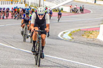 Ciclismo: Julián Mena brilló en San Juan y se subió al podio