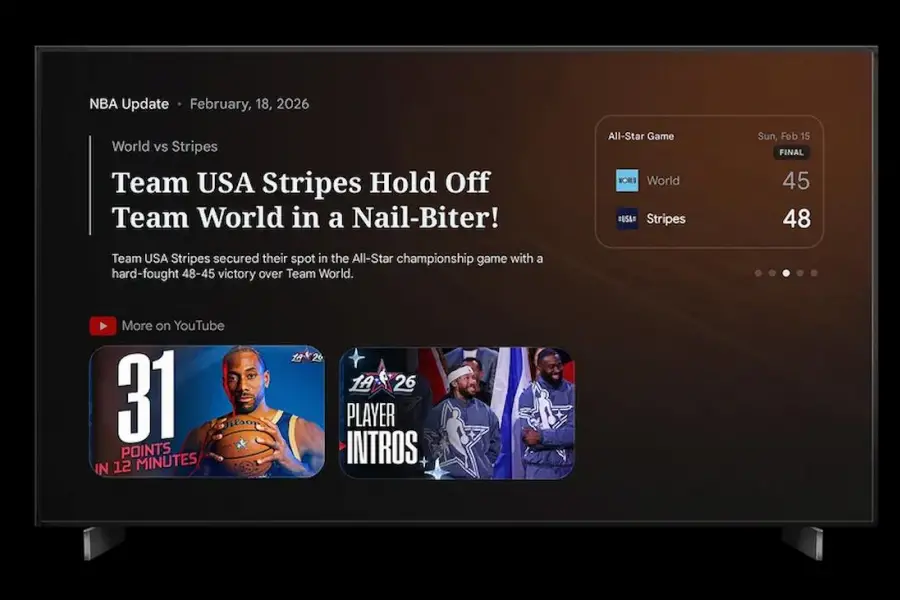 La inteligencia artificial ahora llega a tu smart TV con Gemini y Google