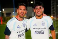 Es una linda aparición: Scaloni elogió a Tomás Aranda