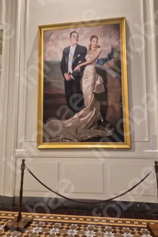 El Gobierno retiró de la Casa Rosada cuadros de Perón y Evita: analizan nuevos reemplazos