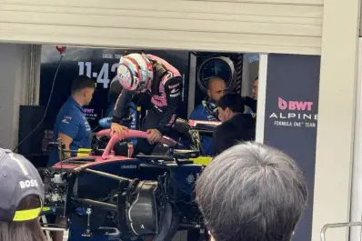 Franco Colapinto reaccionó tras terminar 16° en la FP1 del GP de Japón: “Qué desastre”