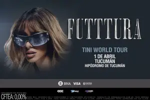 Tini en Tucumán: cómo es el megaescenario y el despliegue técnico de Futtura