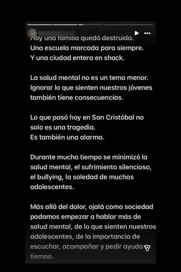 Qué dijo la familia de Ian tras el crimen en la escuela y por qué su mensaje impacta en todo el país