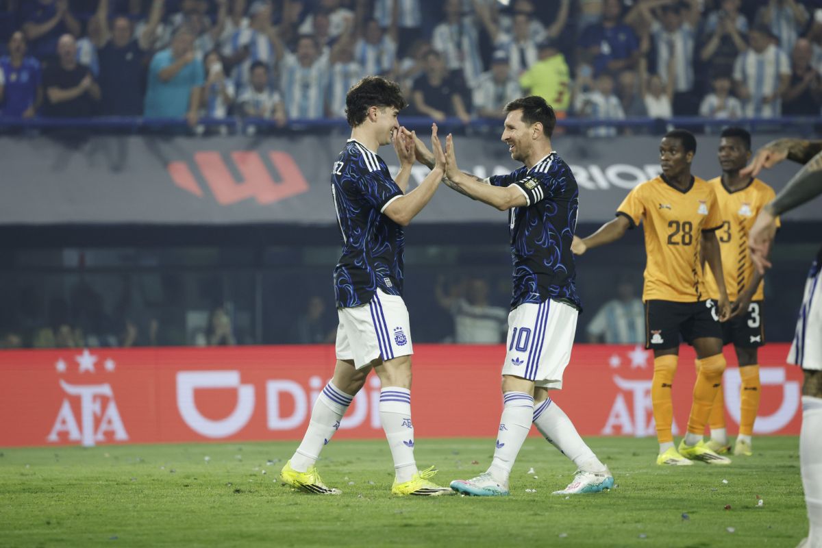 EN VIVO: Argentina vence a Zambia y se despide de su público en La Bombonera