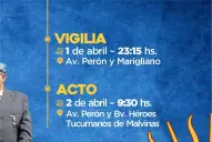 Yerba Buena conmemorará el 2 de abril con vigilia y desfile cívico-militar