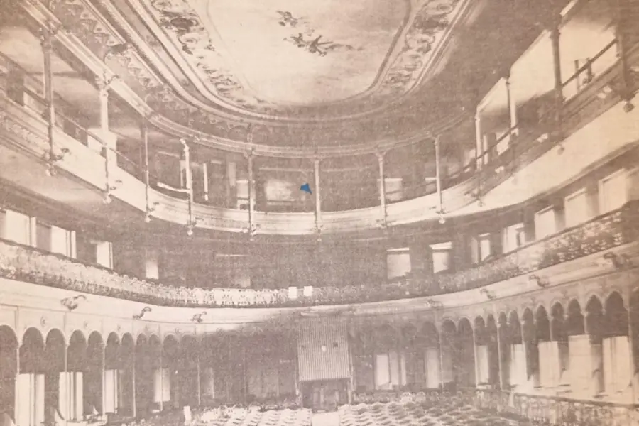 Recuerdos fotográficos: el Teatro Belgrano, corazón cultural de otra época