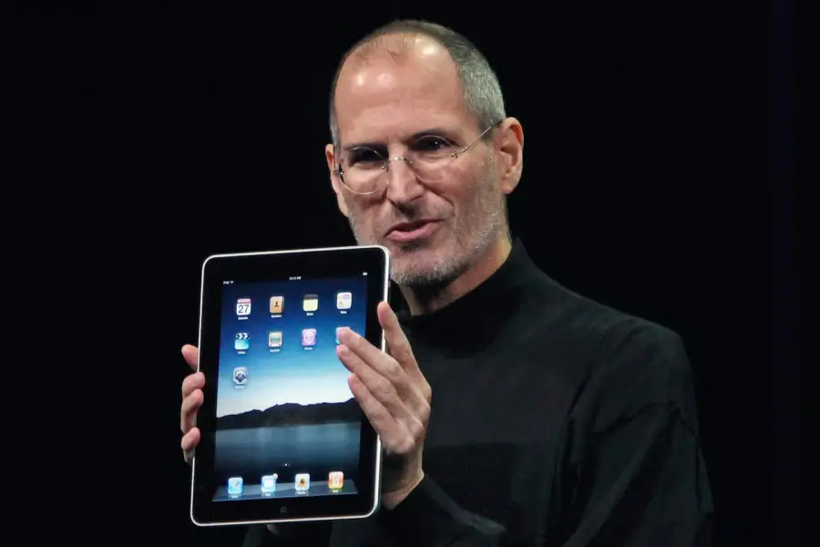 La presentación del Ipad. 