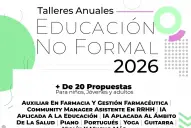 Más de 20 cursos en la UNT: talleres de Educación No Formal ya tienen inscripción abierta