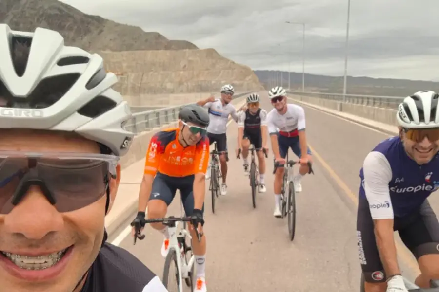 ENTRENAMIENTO. Gasco completó su preparación en tierra sanjuanina y ahora ya está en Mendoza.