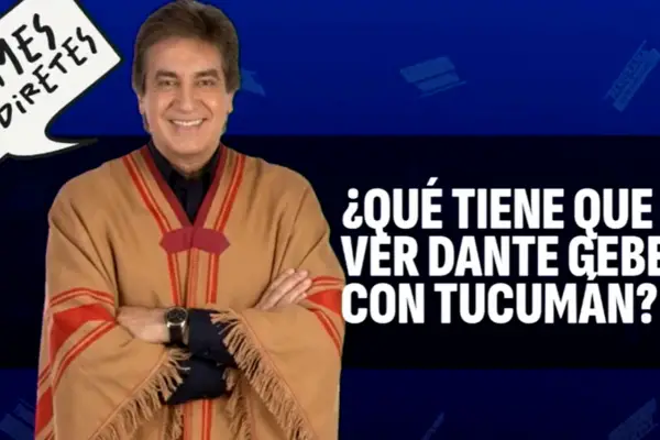 ¿Qué tiene que ver Dante Gebel con Tucumán?