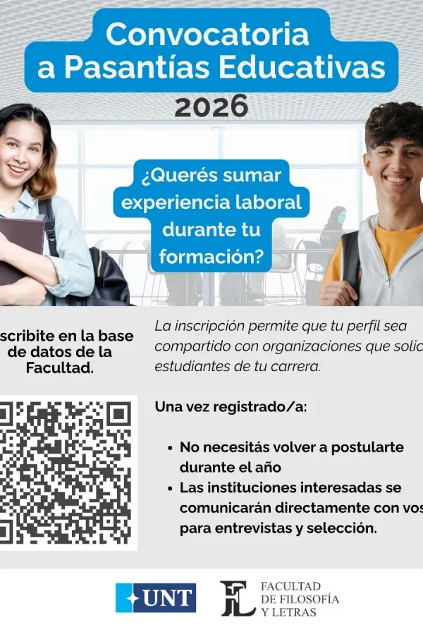 CONVOCATORIA. La inscripción es virtual y requiere documentación académica que se descarga desde SIU-Guaraní.