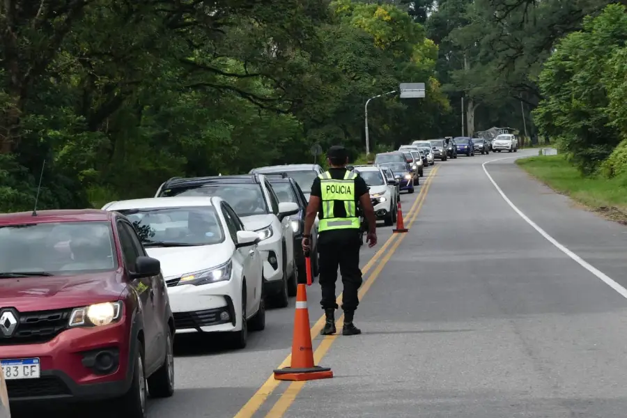 Movimiento de vehículos en la ruta 307. LA GACETA / OSVALDO RIPOLL