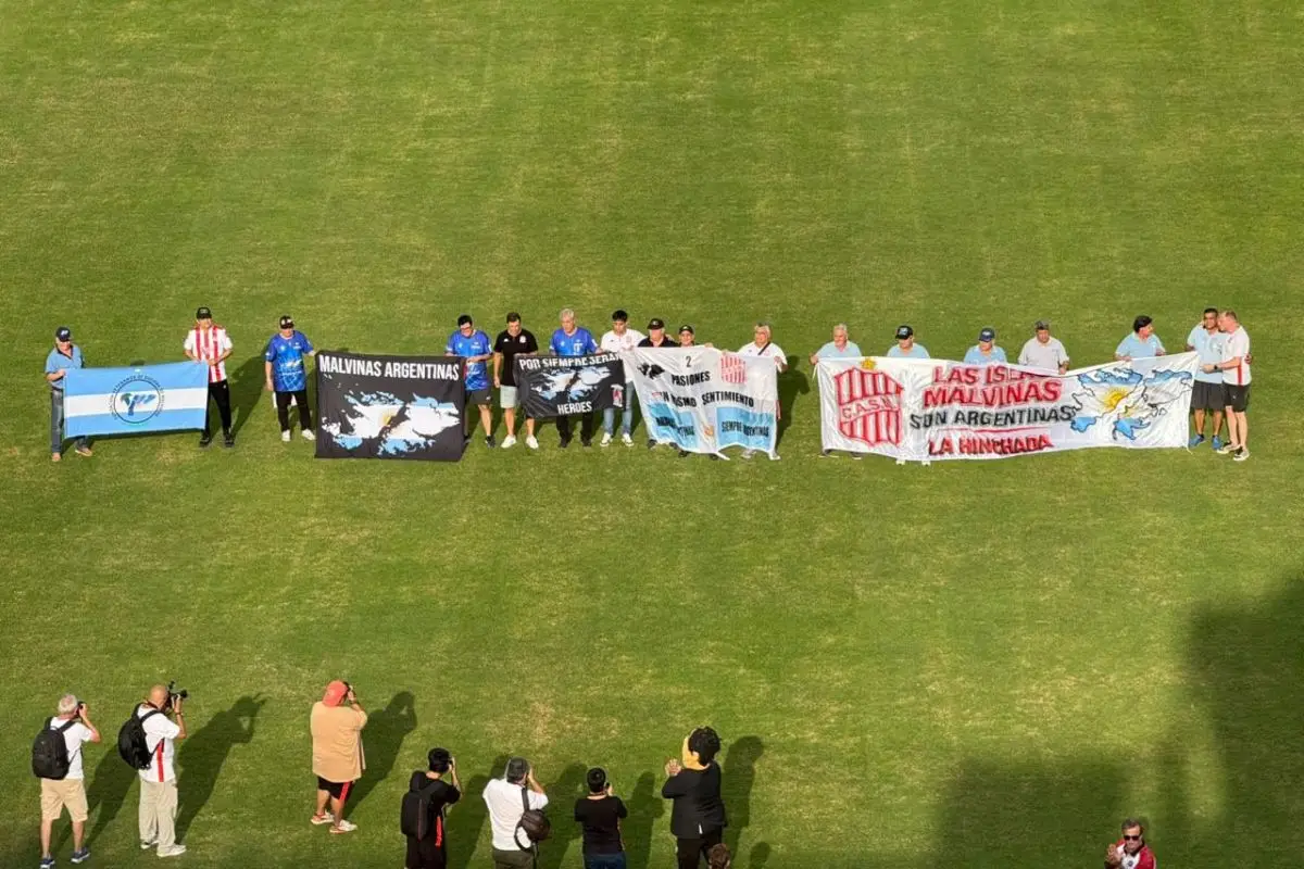 El homenaje a los veteranos de Malvinas