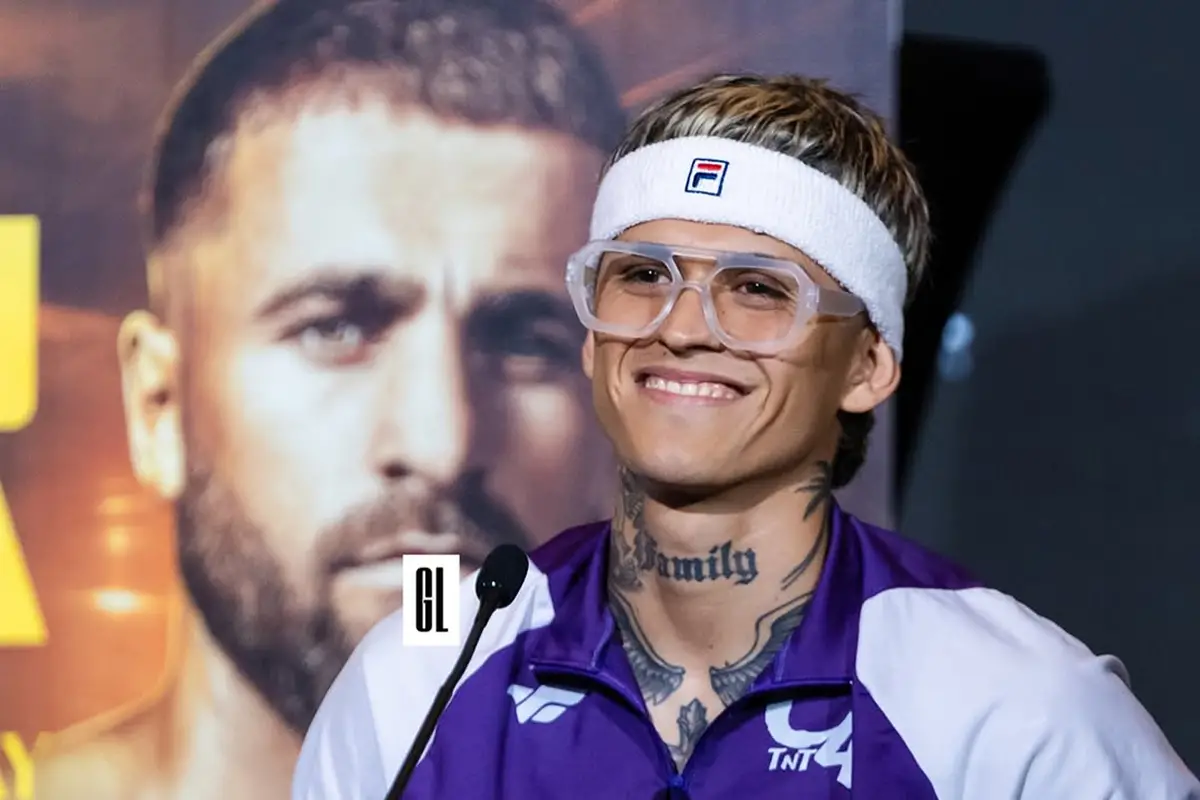 Rodrigo Ruiz se prepara para la pelea frente a Goodman.