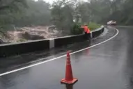 Atención conductores: Vialidad informó que el tránsito  en la Ruta 307 se encuentra interrumpido