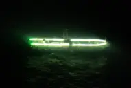 Las imágenes del Artemis revelan la masiva presencia de buques chinos pescando al borde del Mar Argentino