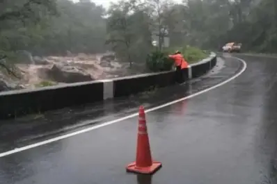 Atención conductores: Vialidad informó que el tránsito  en la Ruta 307 se encuentra interrumpido