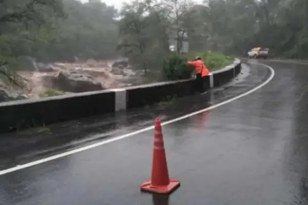 Atención conductores: Vialidad informó que el tránsito  en la Ruta 307 se encuentra interrumpido