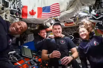 Desde Artemis II contemplan partes de la Luna nunca vistas por ojos humanos