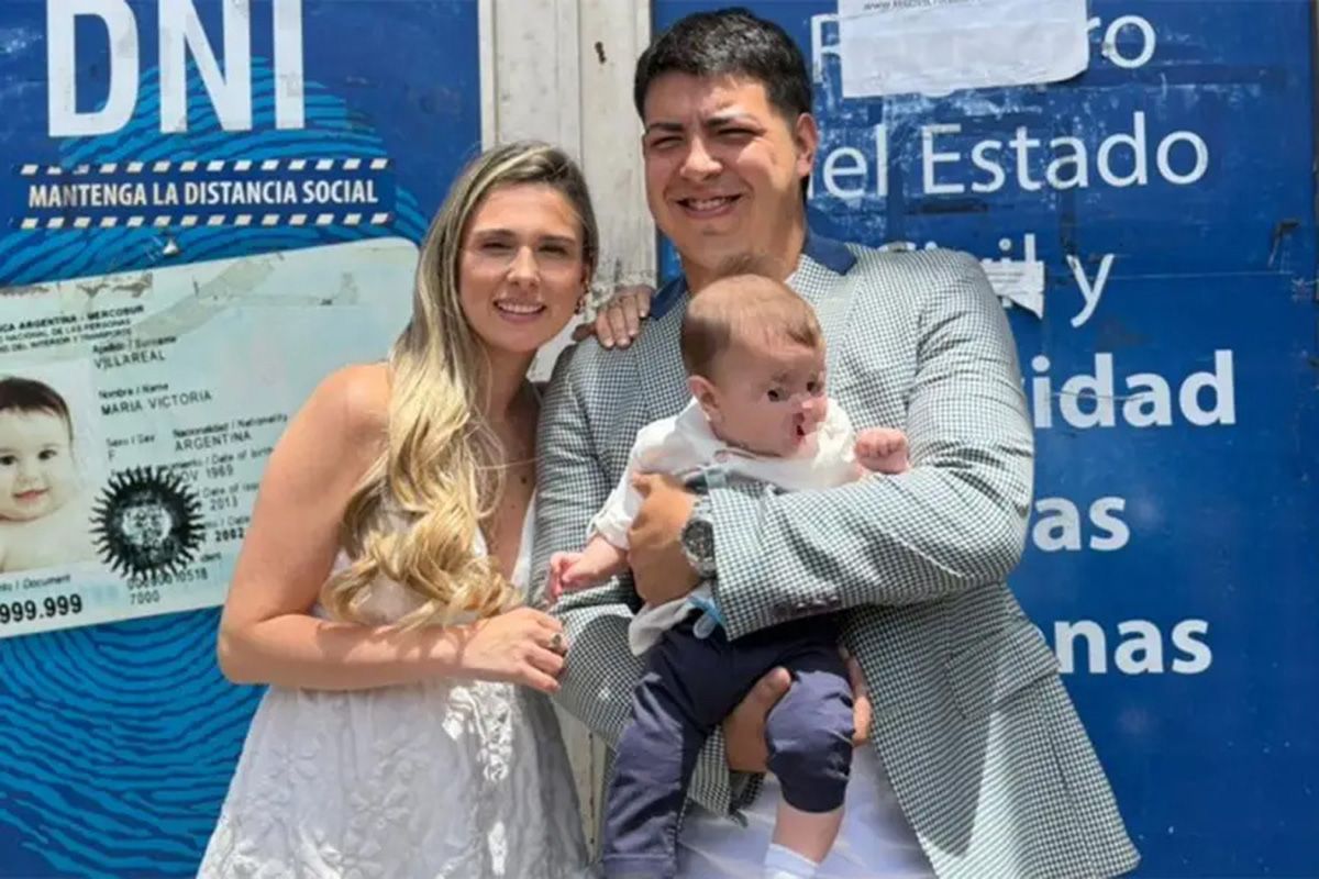 PAREJA. Mariano Robles y Solana Albornoz fueron víctimas del temporal.