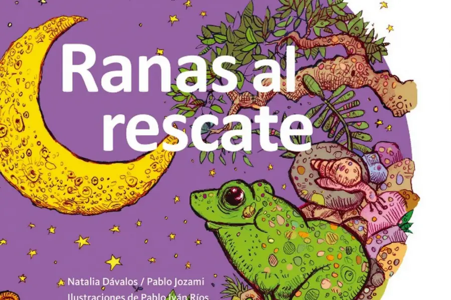 TAPA. Con la rana marsupial.