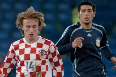 Modric se rindió ante Riquelme: “Valía la pena pagar una entrada para verlo”