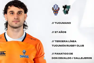Tarucas suma a Heredia para reforzar la tercera línea en un tramo clave del Súper Rugby Américas