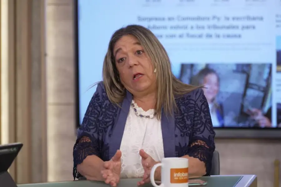 DEFENDIÓ AL JEFE DE GABINETE. Adriana Mónica Nechevenko, la escribana de Manuel Adorni.