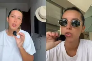 Día 44 presa: Agostina Páez compartió un video de su detención domiciliaria