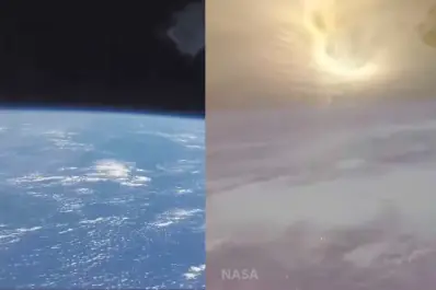 Envuelto en llamas: así se vio desde adentro el regreso del cohete Orion a la Tierra