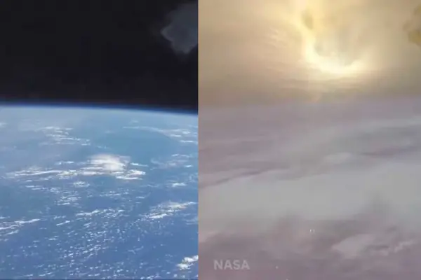 Envuelto en llamas: así se vio desde adentro el regreso del cohete Orion a la Tierra