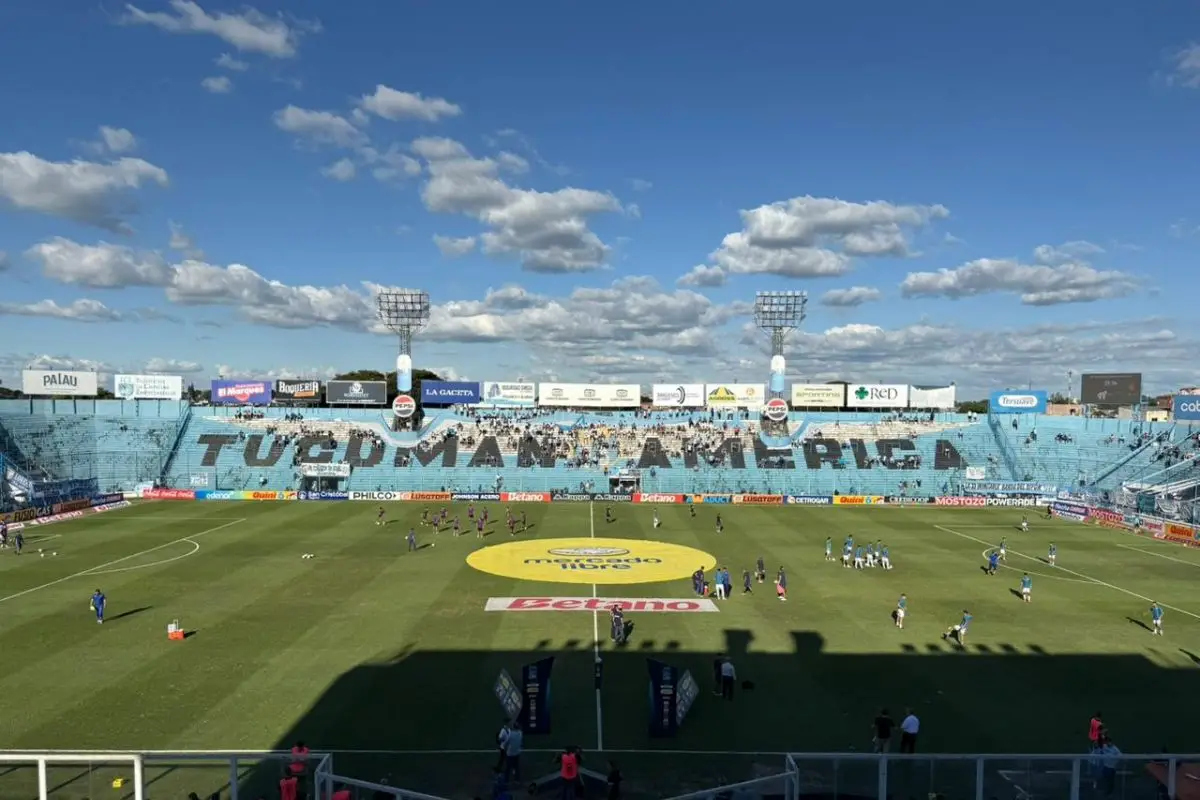 Así está el estadio del Decano