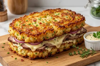 Cómo hacer un sánguche de papa sin harina: la solución rápida y económica para tus almuerzos